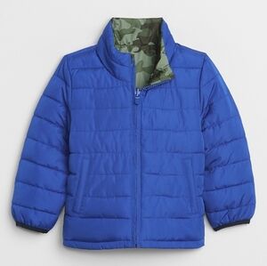 Reversible Navy/Camo Coat